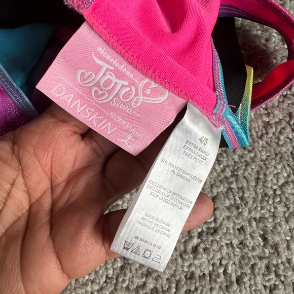 🎀 JoJo Siwa 🎀 by Danskin Girls' Gymnastics Dance Leotard
🤸🏽‍♀️ leo sz 4/5 - Picture 6 of 7